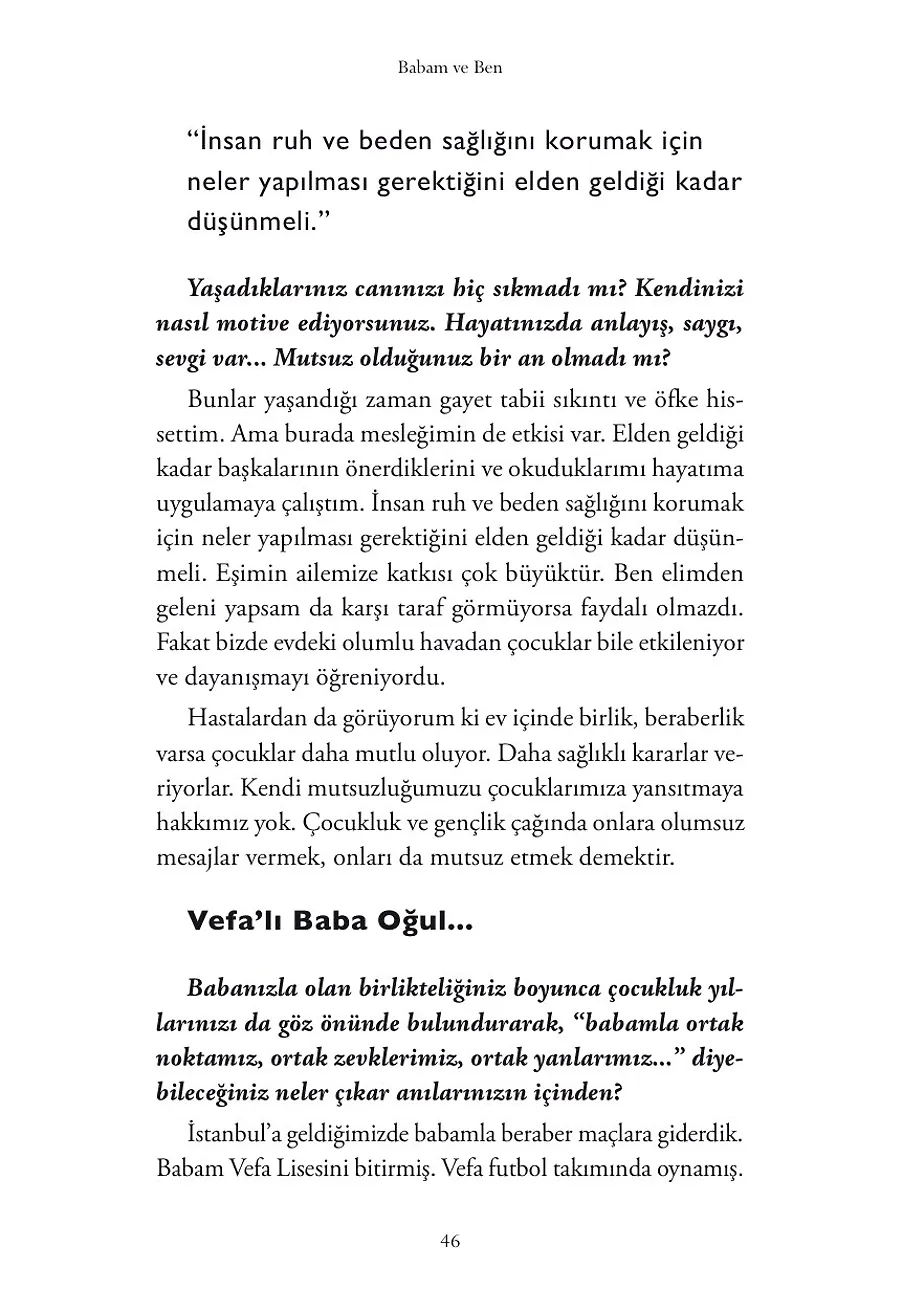 Babam Ve Ben – Sayfa 1