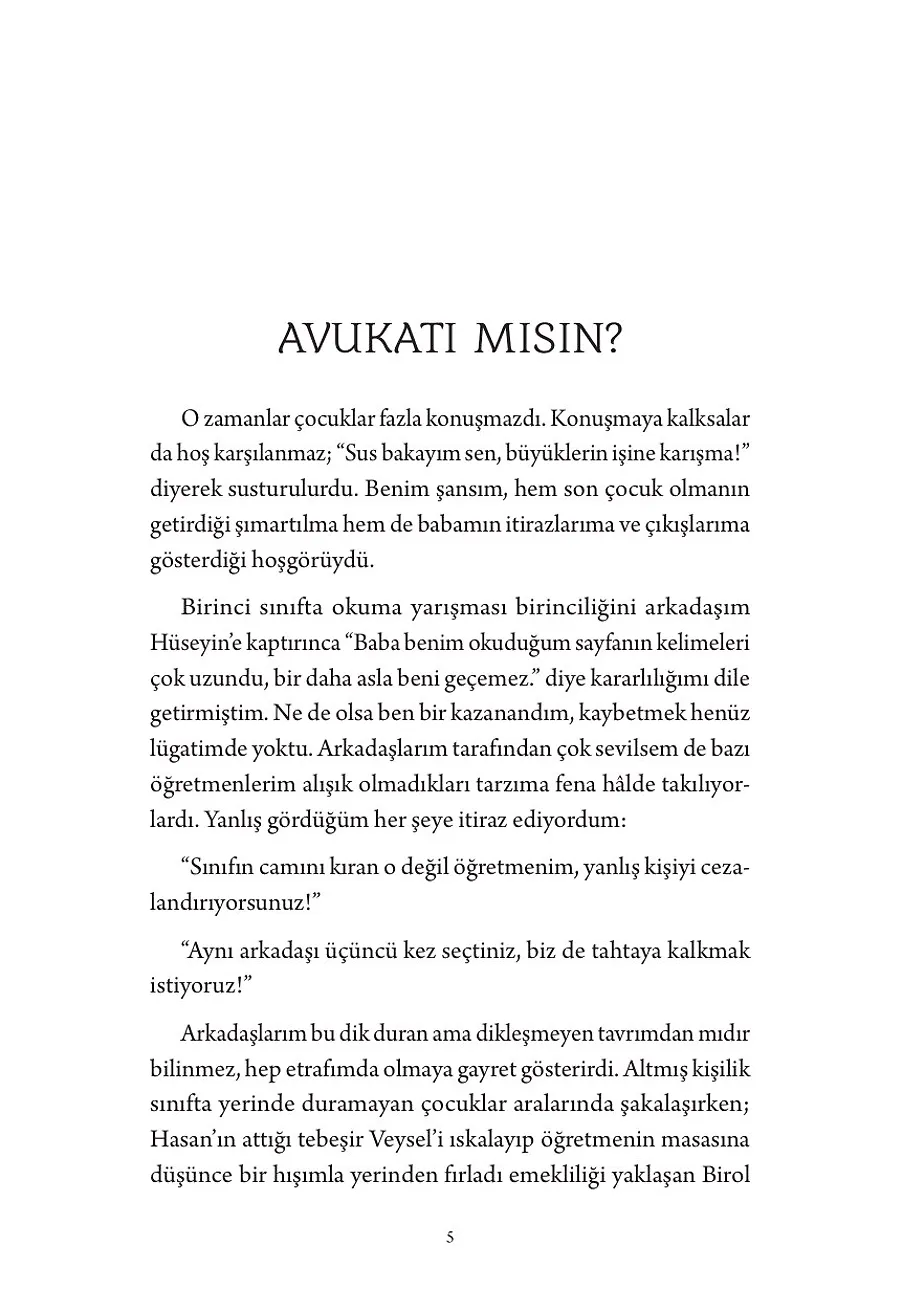 Avukatı Mısın? – Sayfa 1