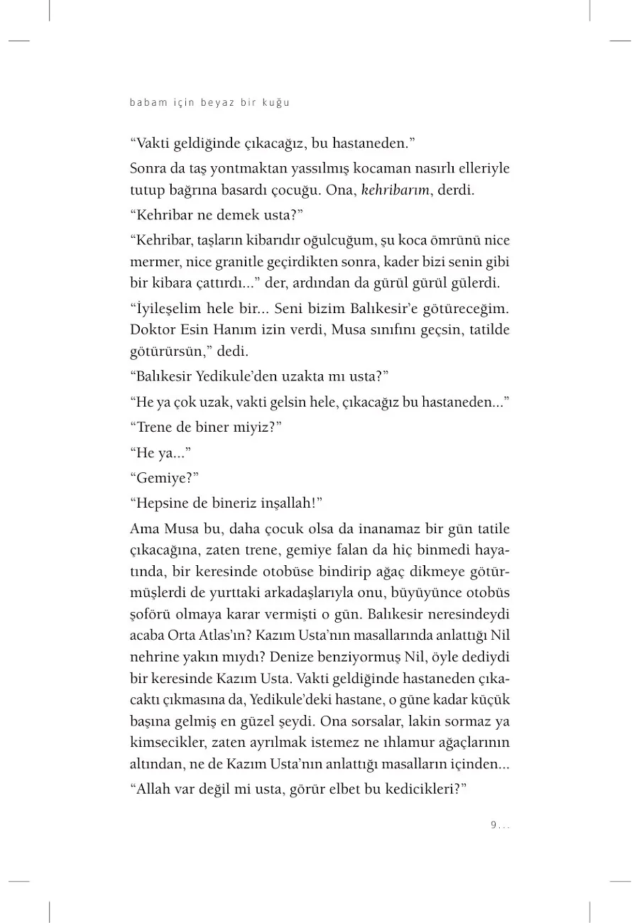 Babam İçin Beyaz Bir Kuğu – Sayfa 5