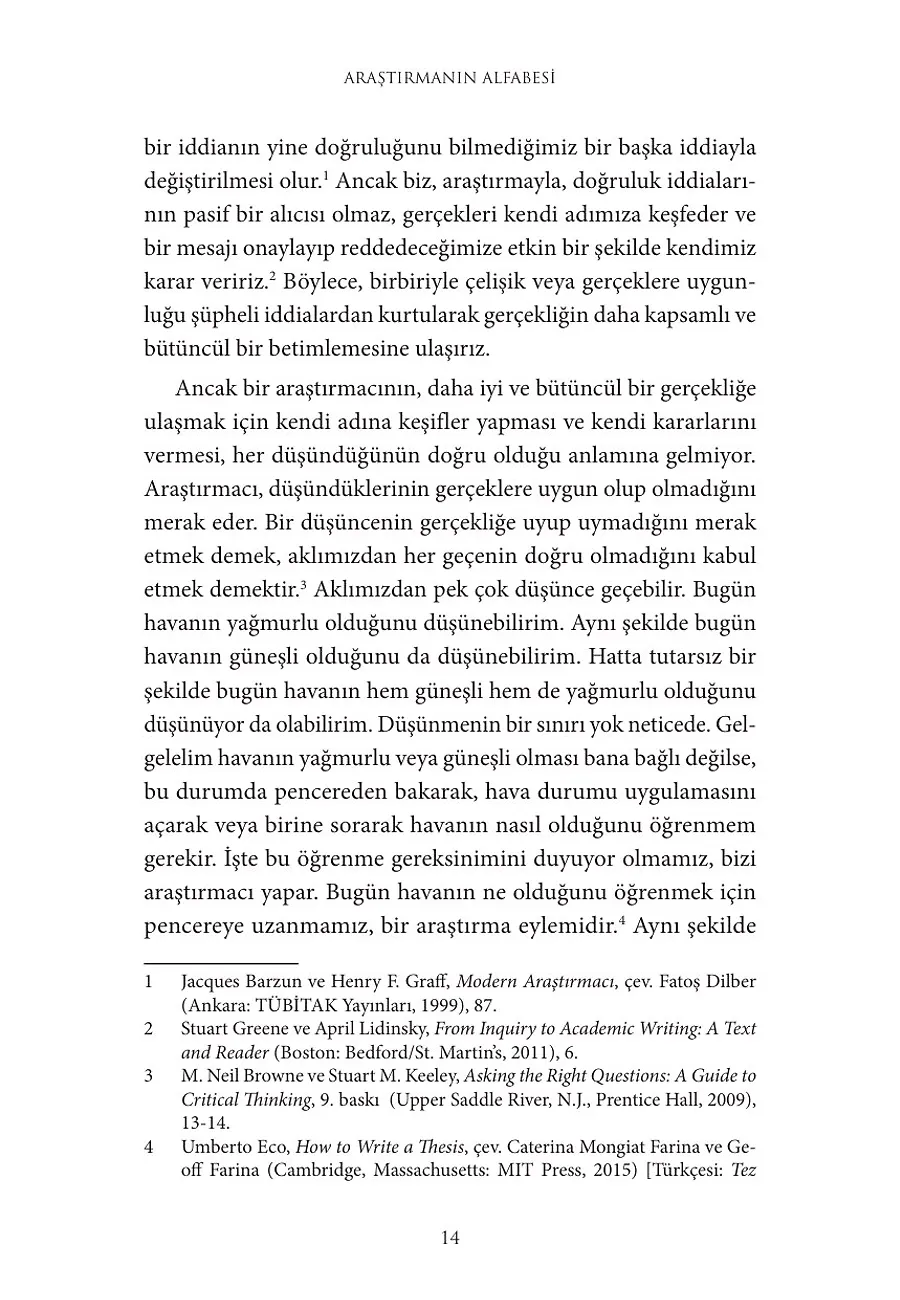 Araştırmanın Alfabesi – Sayfa 2