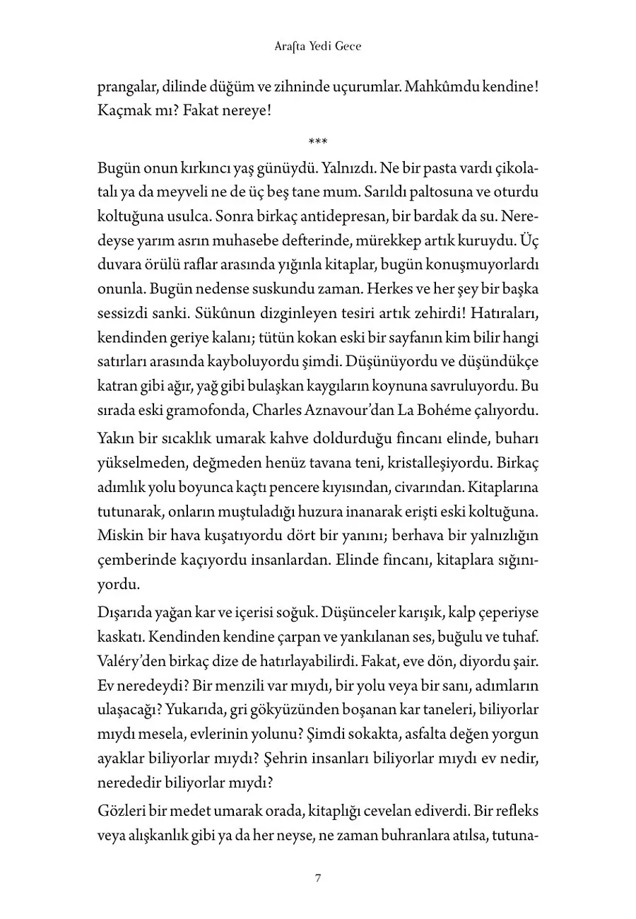 Arafta Yedi Gece – Sayfa 3