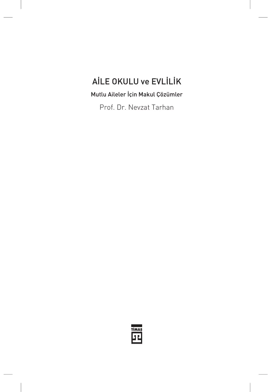 Aile Okulu Ve Evlilik – Sayfa 1