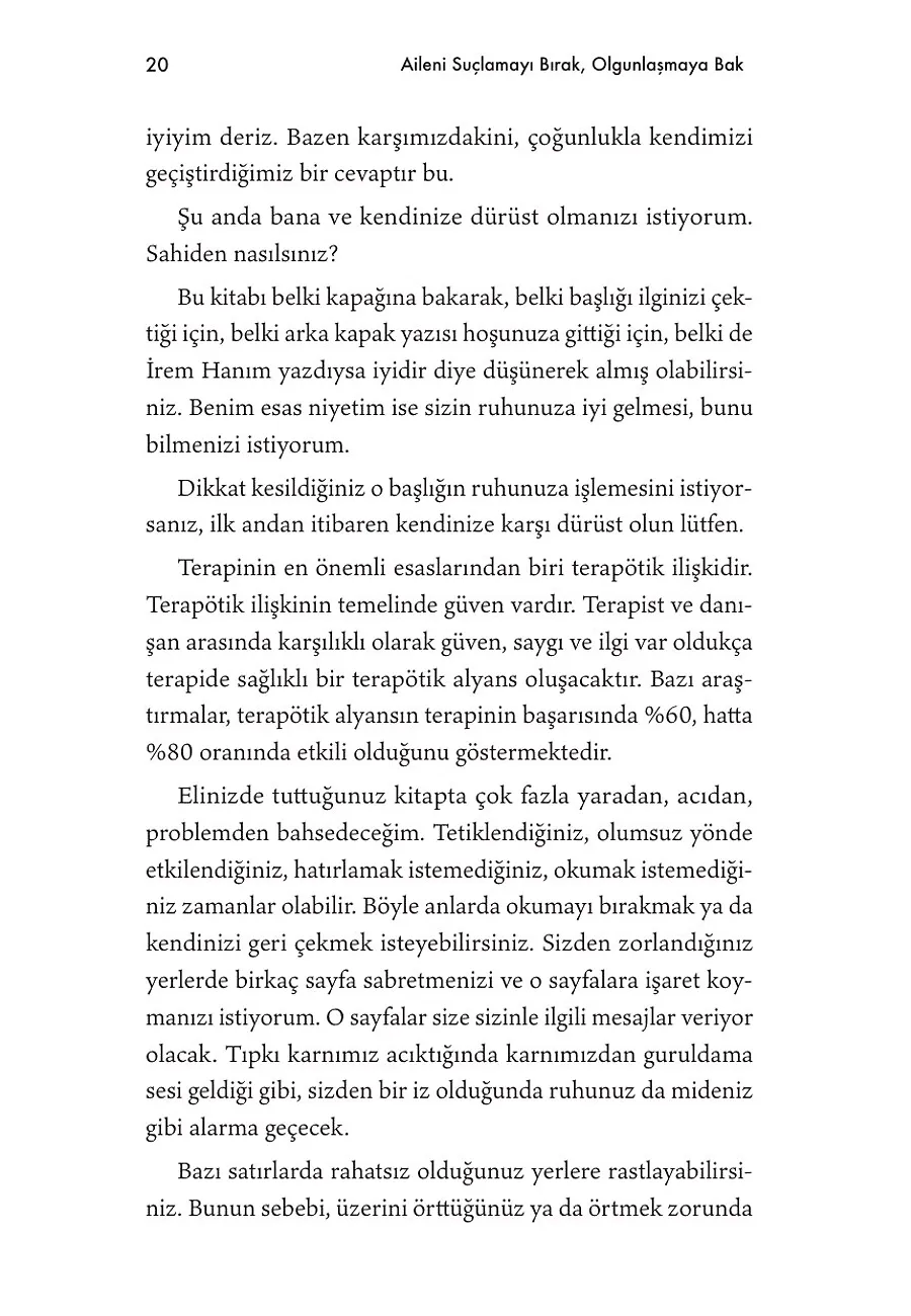 Aileni Suçlamayı Bırak, Olgunlaşmaya Bak – Sayfa 5