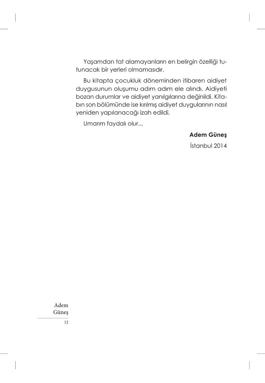 Aile İle Bağlanma Aidiyet – Sayfa 5