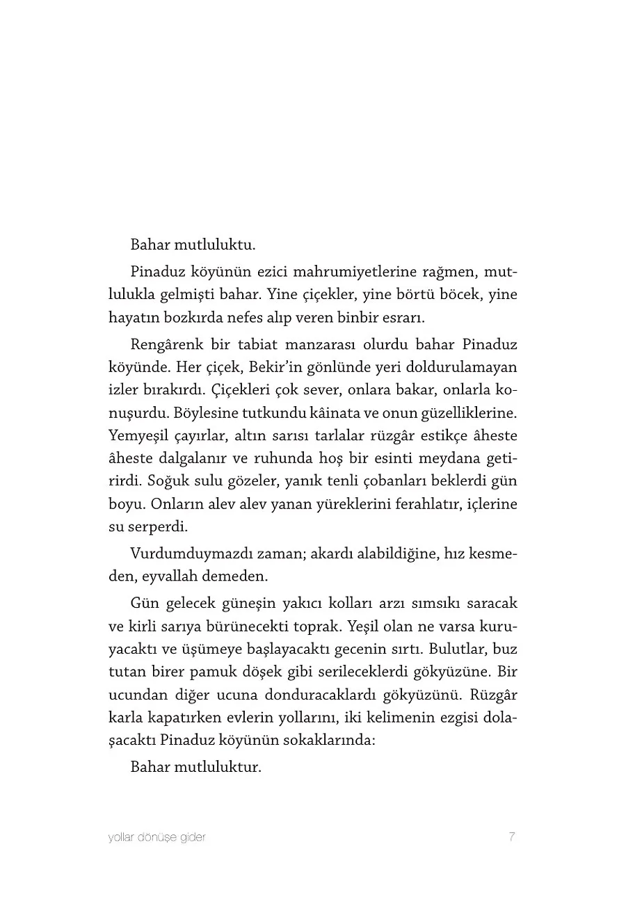 Yollar Dönüşe Gider – Sayfa 1