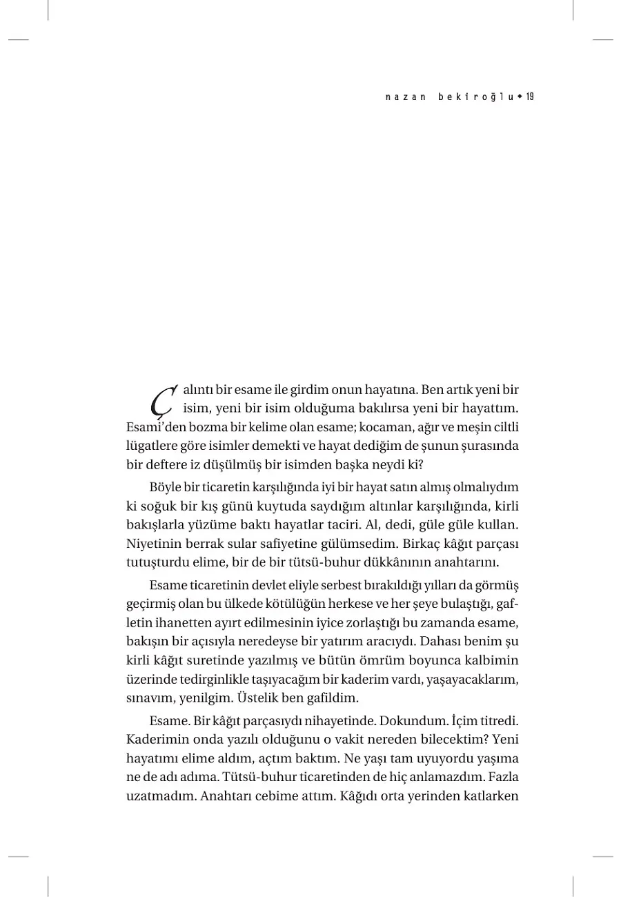 İsimle Ateş Arasında – Sayfa 1