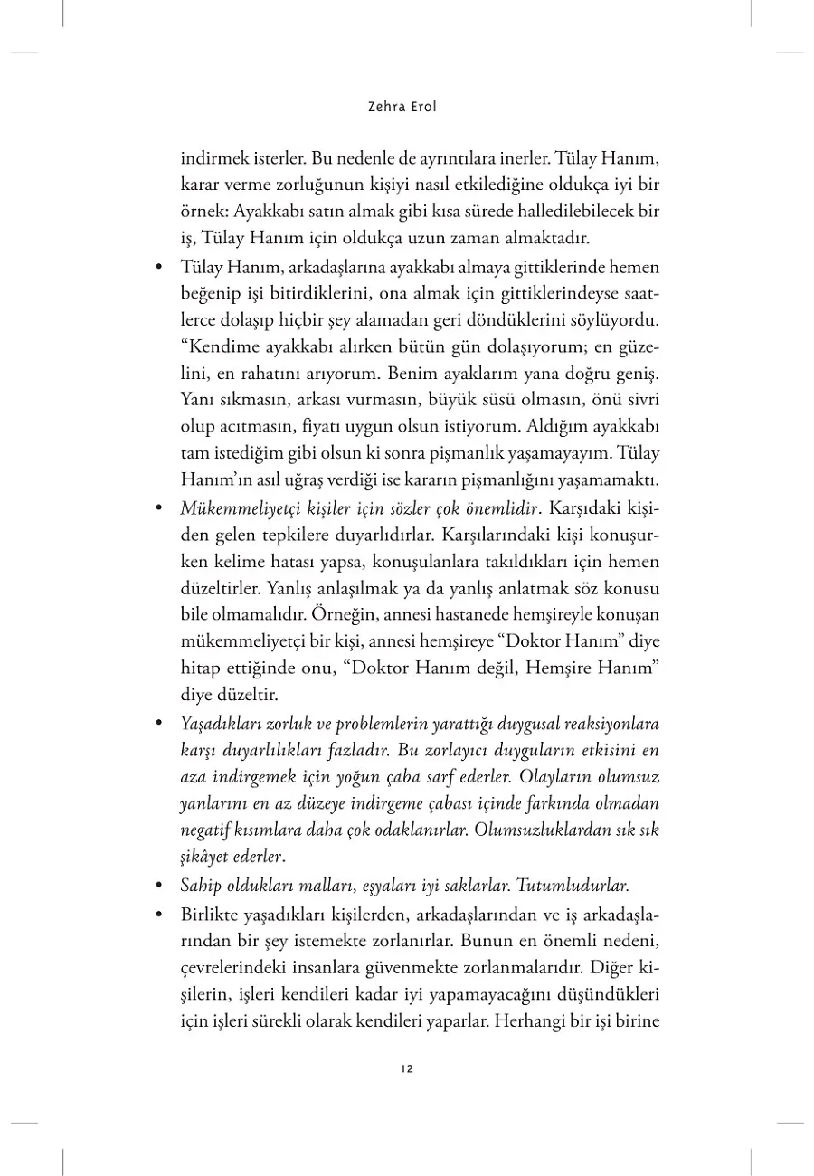Mükemmeliyetçi Kişilik – Sayfa 6