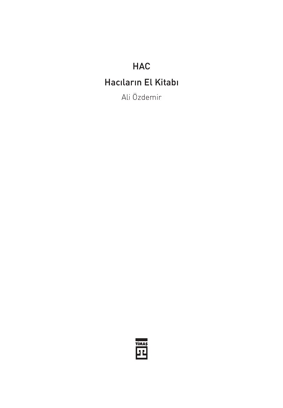 Hac – Sayfa 1