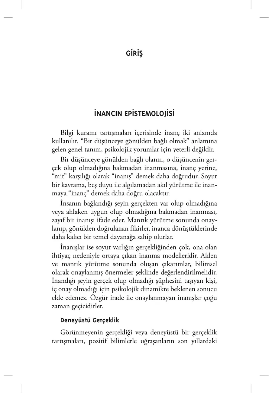İnanç Psikolojisi Ve Bilim – Sayfa 5