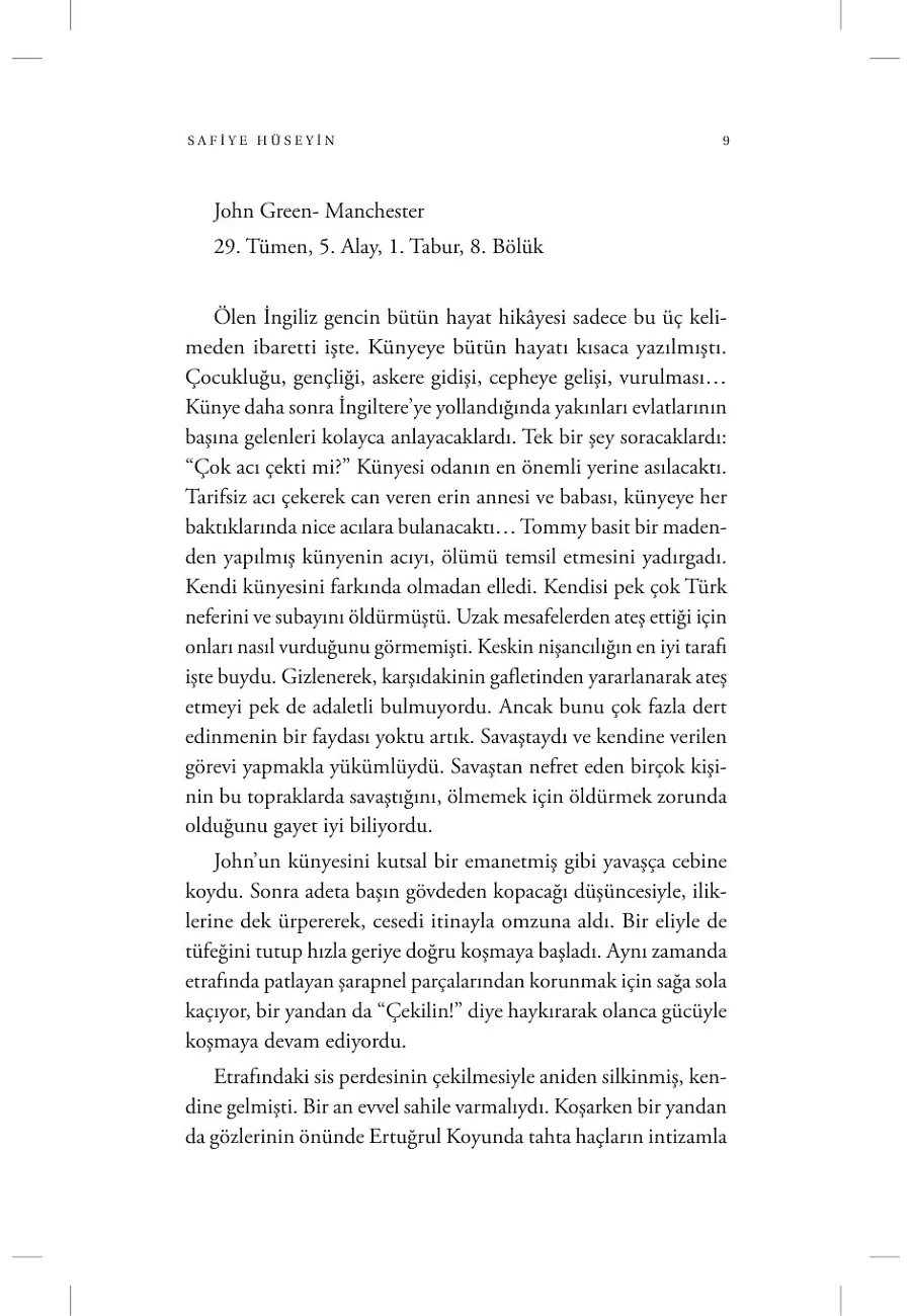 Çanakkalenin Kadın Kahramanı Safiye Hüseyin – Sayfa 5
