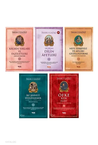 İmam Gazali Ahlakı Güzelleştirme Seti (5 Kitap)