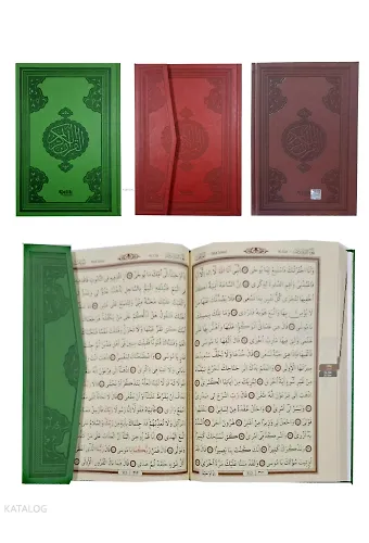 Kur'an-I Kerim Bilgisayar Hattı (Orta Boy - Termo Deri) 4 Renk