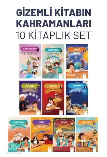 Gizemli Kitabın Kahramanları-10 Kitaplık Set