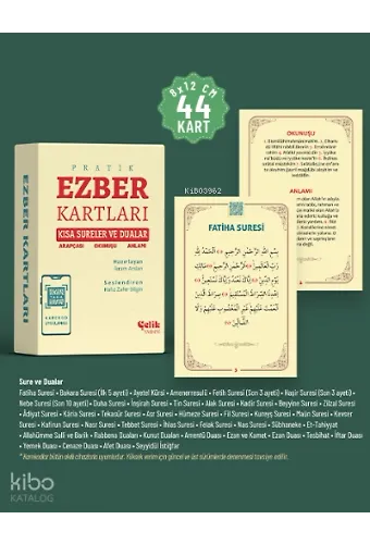 Kısa Sureler Ve Dualar - Ezber Kartları