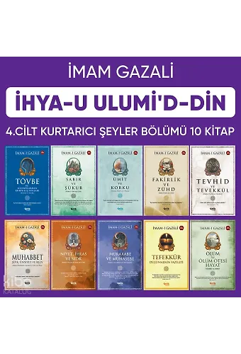 İhyau Ulumiddin 4. Cilt (Kurtarıcı Şeyler 10 Kitap)
