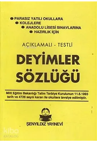 Deyimler Sözlüğü (Orta Boy)