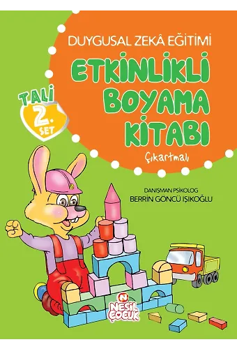 Duygusal Zeka Eğitimi Etkinlikli Boyama Kitabı (Çıkartmalı)