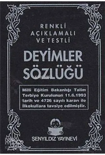 Renkli Açıklamalı Testli Deyimler Sözlüğü (Cep Boy)