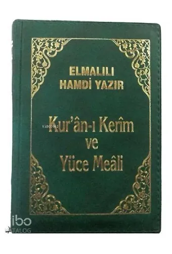 Kur'an-I Kerim Ve Yüce Meali (Büyük Cep Boy, Şamua, Kılıflı)