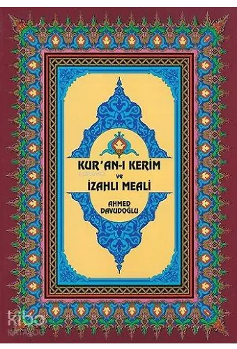 Kur'an-I Kerim Ve İzahlı Meali (Cami Boy, Ciltli, Şamua)