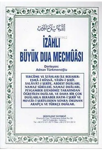 İzahlı Büyük Dua Mecmuası