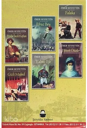 Ömer Seyfettin Hikayeler (12 Kitap Takım) - (1884-1920)