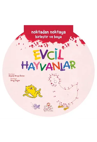 Evcil Hayvanlar / Noktadan Noktaya Birleştir Ve Boya