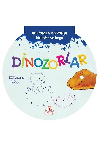 Dinozorlar / Noktadan Noktaya Birleştir Ve Boya
