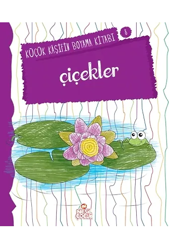 Çiçekler / Küçük Kaşifin Boyama Kitabı -8