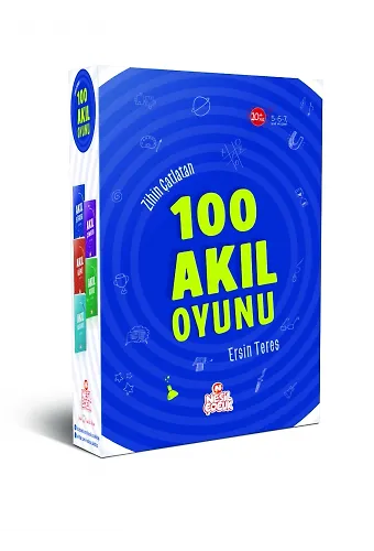 Zihin Çatlatan 100 Akıl Oyunu(5 Kitap)