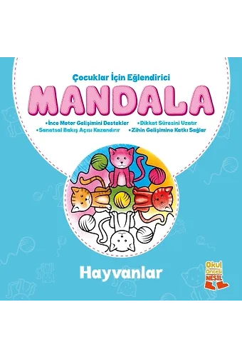 Hayvanlar - Çocuklar İçin Eğlendirici Mandala