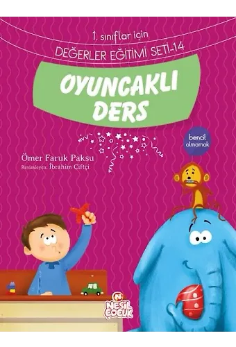 Oyuncaklı Ders / 1. Sınıflar İçin Değerler Eğitimi Seti 14