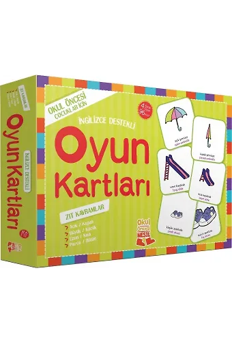 Oyun Kartları – Zıt Kavramlar