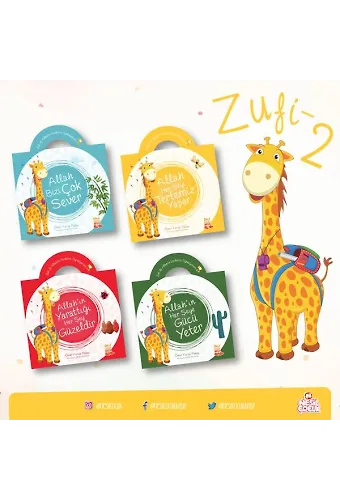 Zufi İle Allah'in İsimlerini Öğreniyorum 2 (4 Kitap)