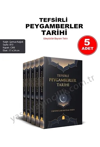 Tefsirli Peygamberler Tarihi İlaveli 5 Adet