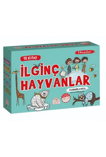 İlginç Hayvanlar (10 Kitap)