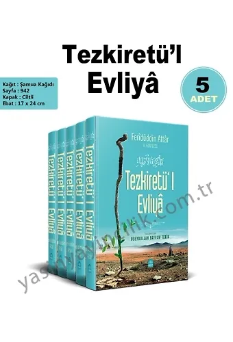 Tezkiretül Evliya 5 Adet