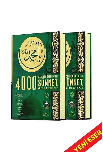4000 Sünnet Müstehab Ve Edepler 2 Cilt Takım
