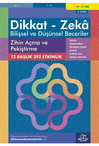 Zihin Açma Ve Pekiştirme (10 - 11 Yaş) - Dikkat Zeka