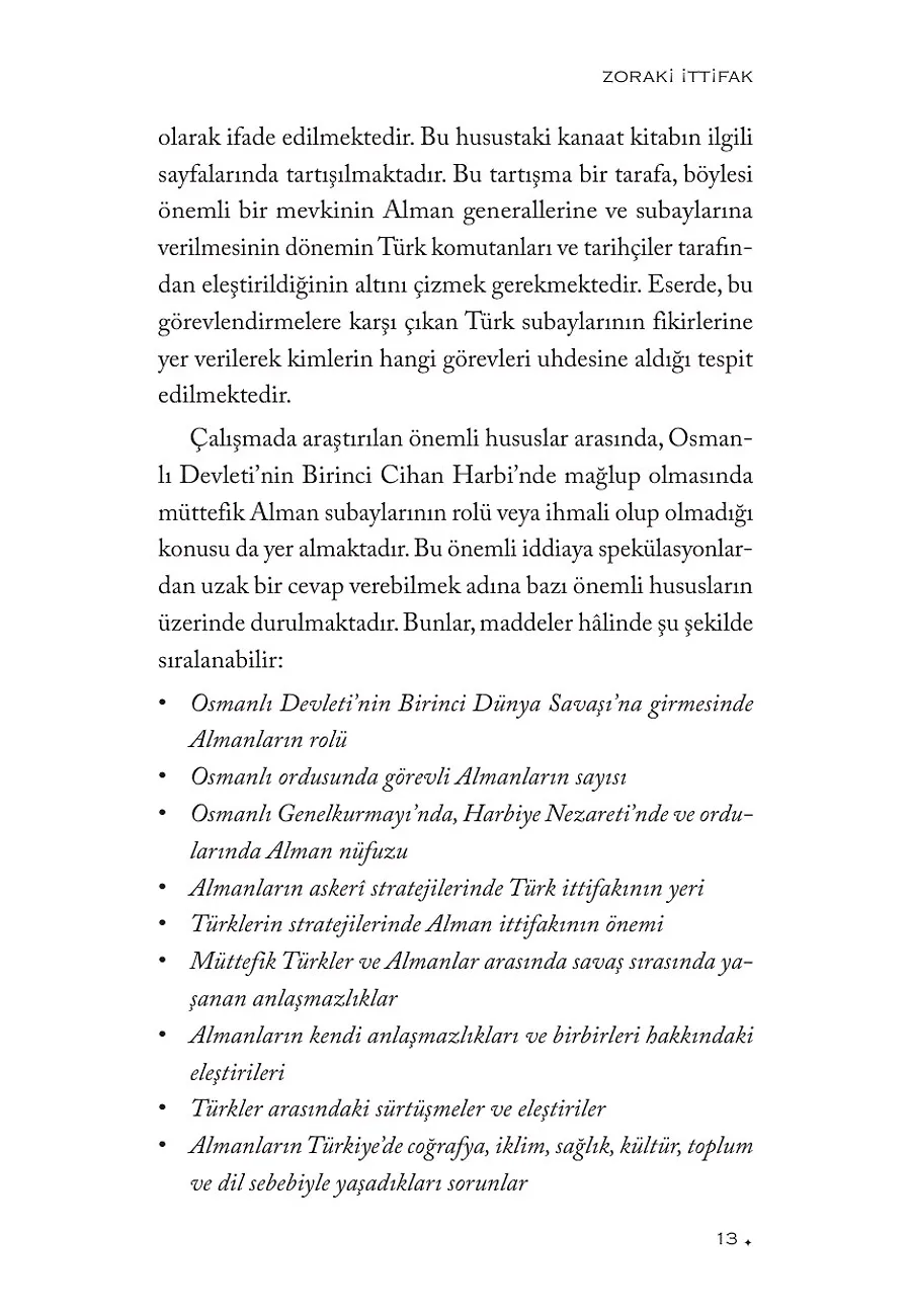 Zoraki İttifak:birinci Dünya Savaşı'nda Türk-Alman Askerı Ortaklığı – Sayfa 3