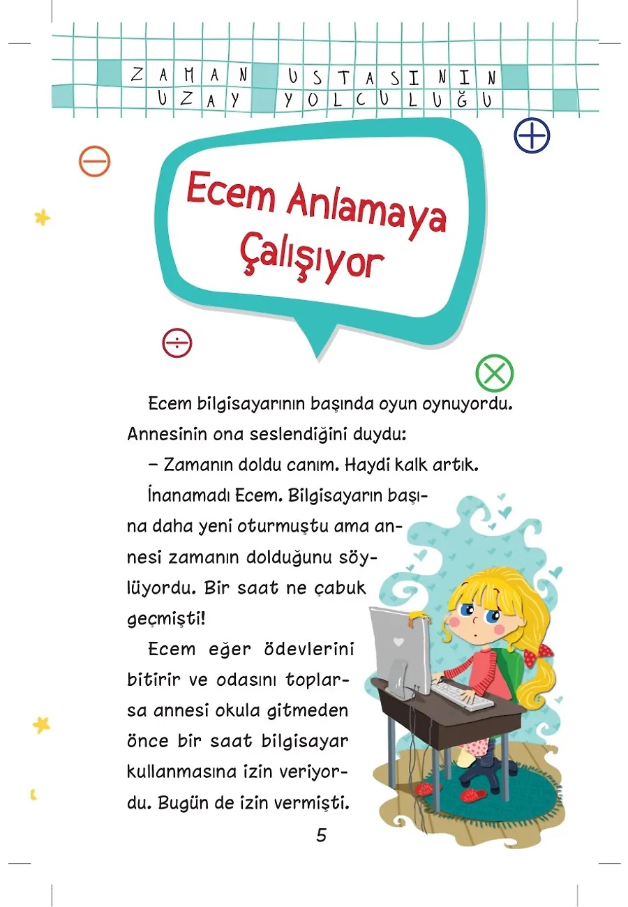 Zaman Ustasının Uzay Yolculuğu - Profesör Pi İle Matematik 1 – Sayfa 2
