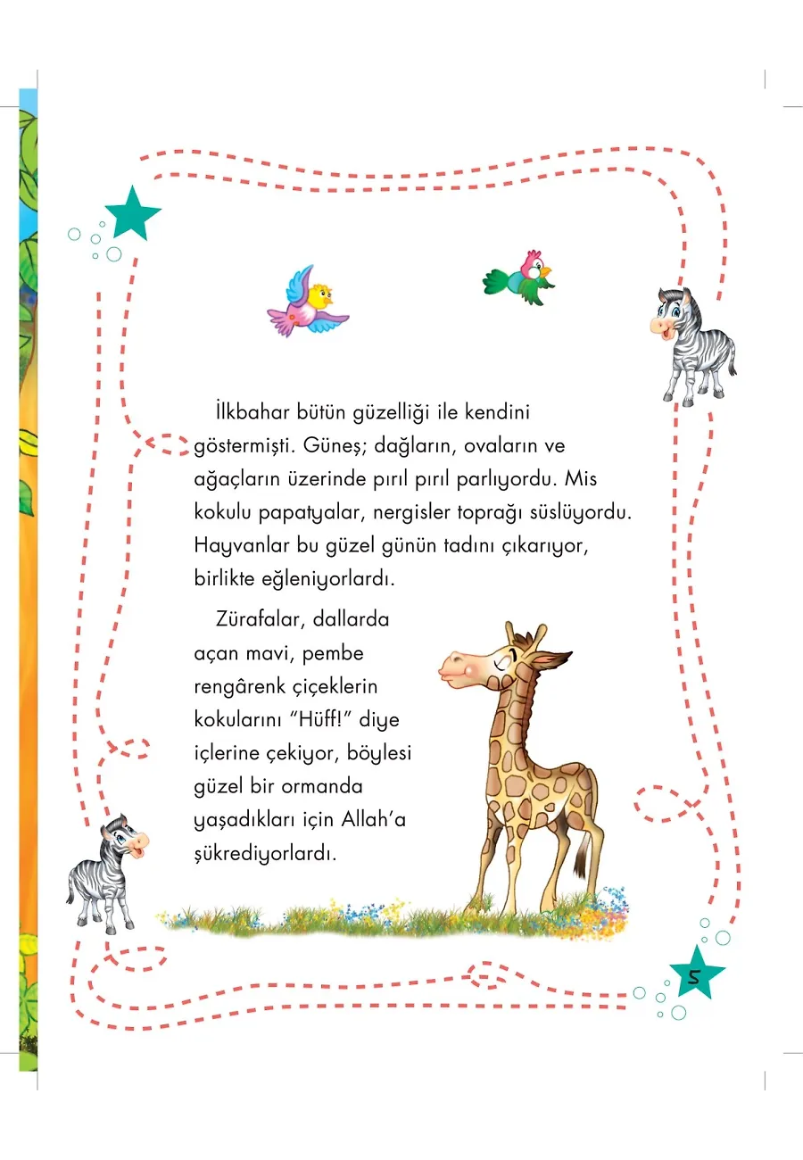Zebra Şirin Allah'ın Sani İsmini Öğreniyor - Allah'ın İsimlerini Öğreniyorum 2 – Sayfa 4