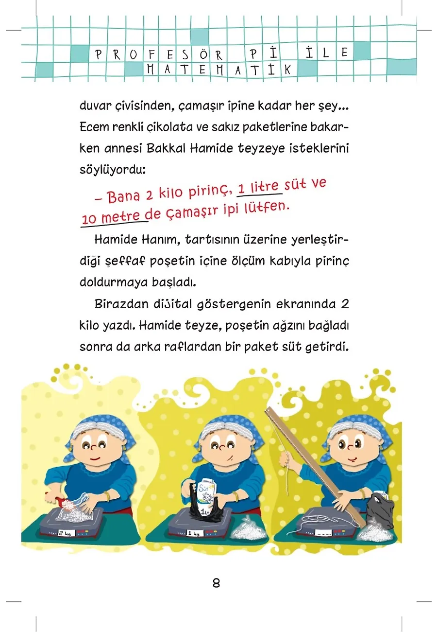 Zaman Ustasının Uzay Yolculuğu - Profesör Pi İle Matematik 1 – Sayfa 5