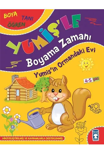 Yumiş'in Ormandaki Evi - Yumiş'le Boyama Zamanı