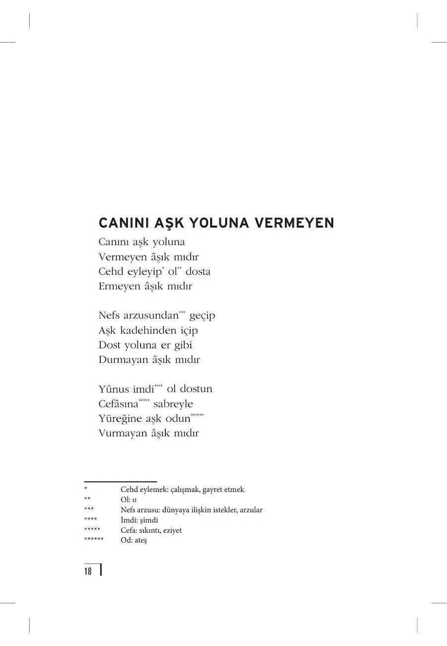 Yunus Emre'den Şiirler (Gençlik Klasikleri) – Sayfa 6
