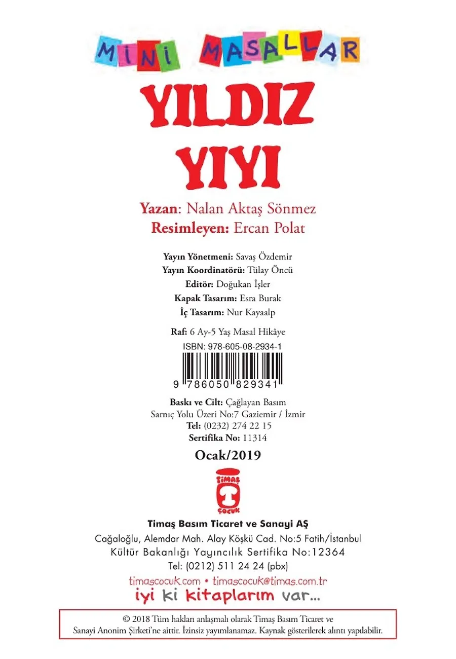 Yıldız Yıyı - Mini Masallar 4 (31) – Sayfa 1