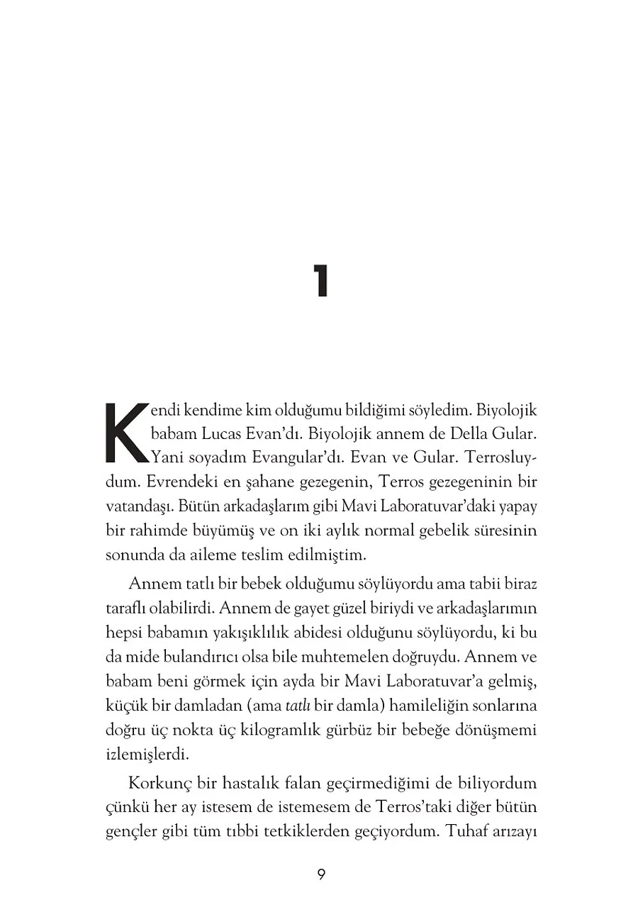 Yeryüzü'ne Düşen Kız – Sayfa 3