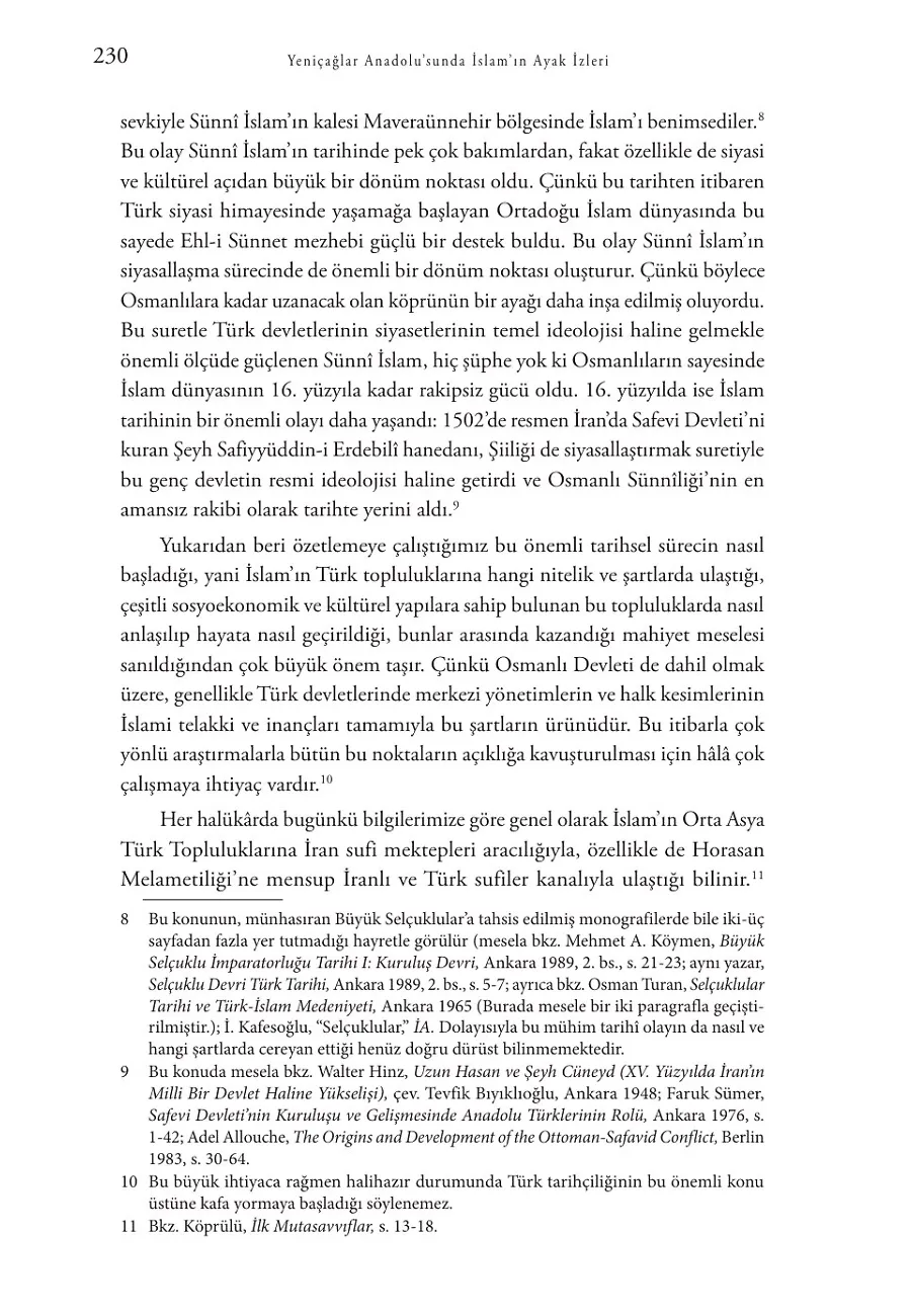 Yeniçağlar Anadolu'sunda İslam'ın Ayak İzleri – Sayfa 4