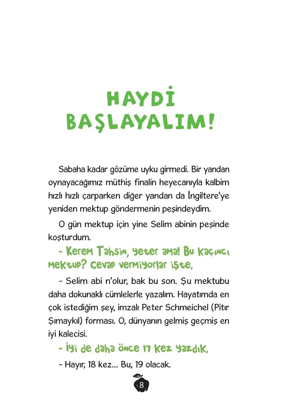 Yedek Kaleci – Sayfa 1