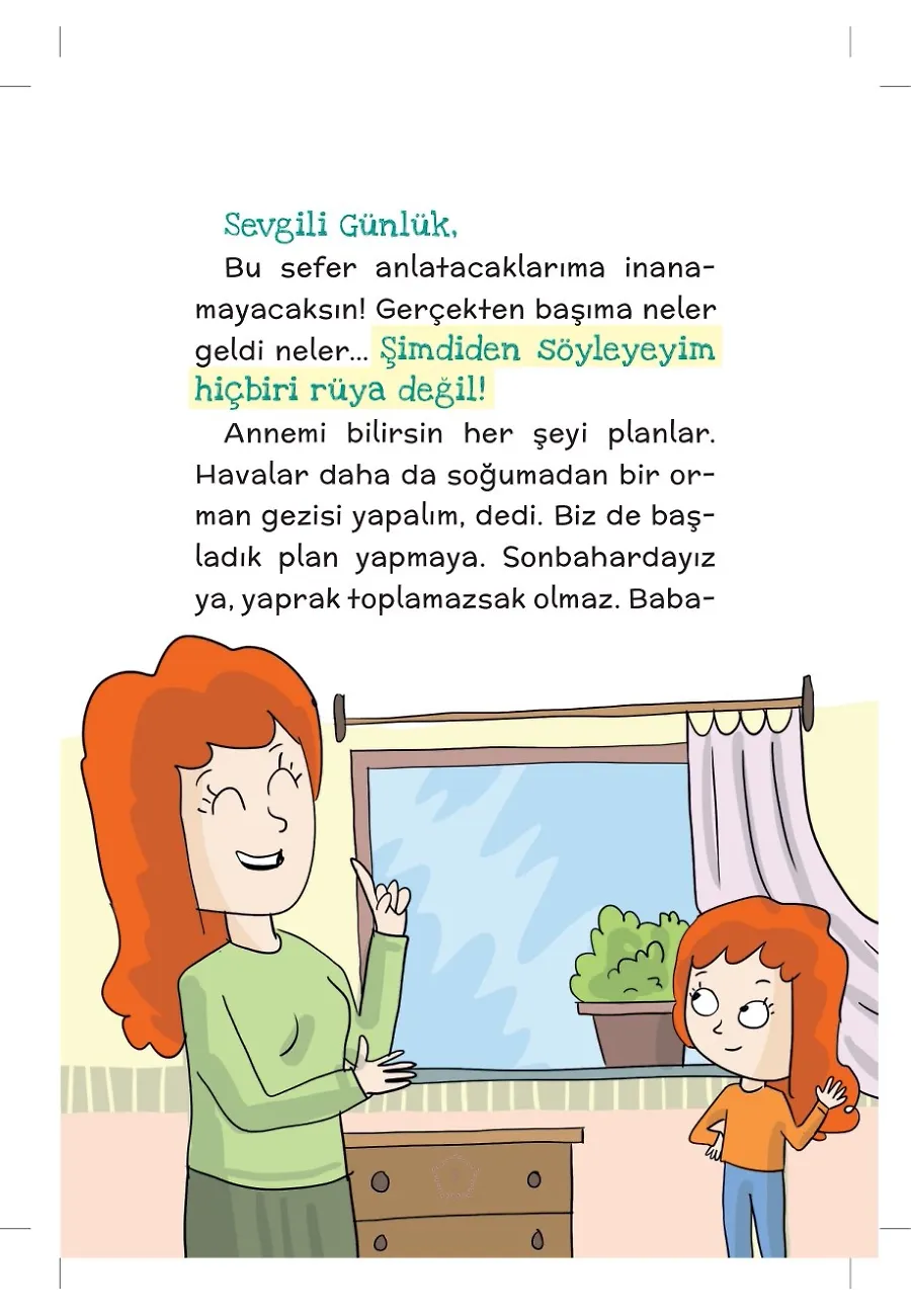 Yazar Olmak İstiyorum - Ela’nın Neşeli Günlüğü - 2. Sınıf Hikaye Seti – Sayfa 1